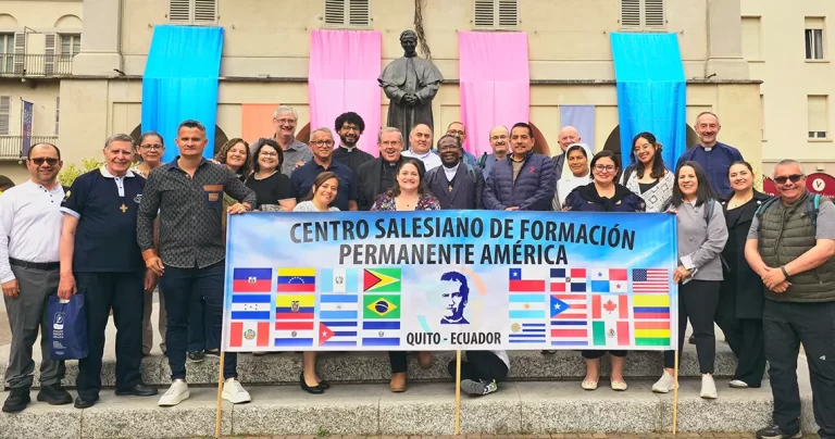 “Tras las huellas de Don Bosco”: Finaliza en Italia el IV Nivel de Salesianidad