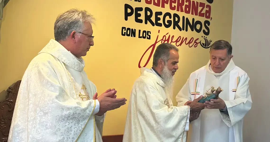 Posesión del padre Ángel Prado